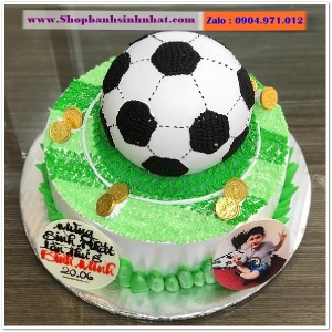Bánh Sinh Nhật Bóng Đá - SU03